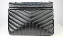 Carica l&#39;immagine nel visualizzatore di Gallery, Saint Laurent Lou Lou Medium nera hw silver
