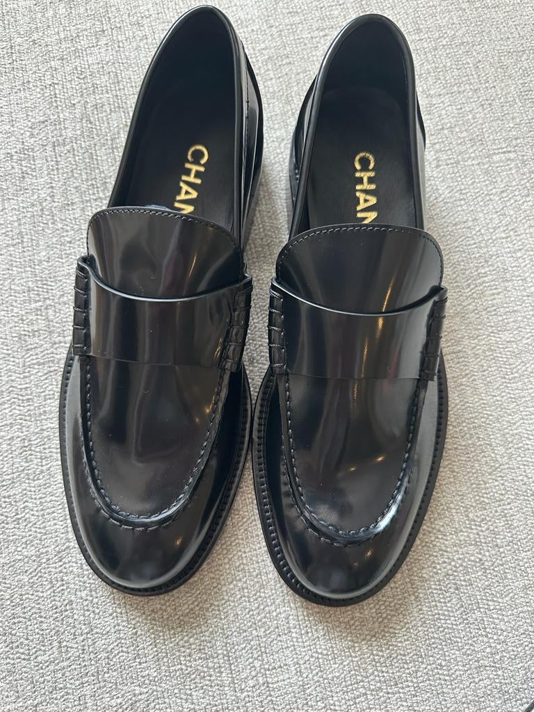 Chanel mocassino in vernice