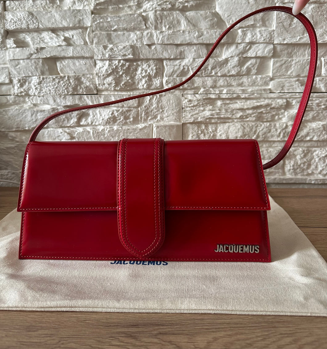 Jacquemus le bambino long rossa