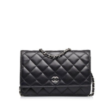 Carica l&#39;immagine nel visualizzatore di Gallery, Chanel Classic Wallet on Chain nero
