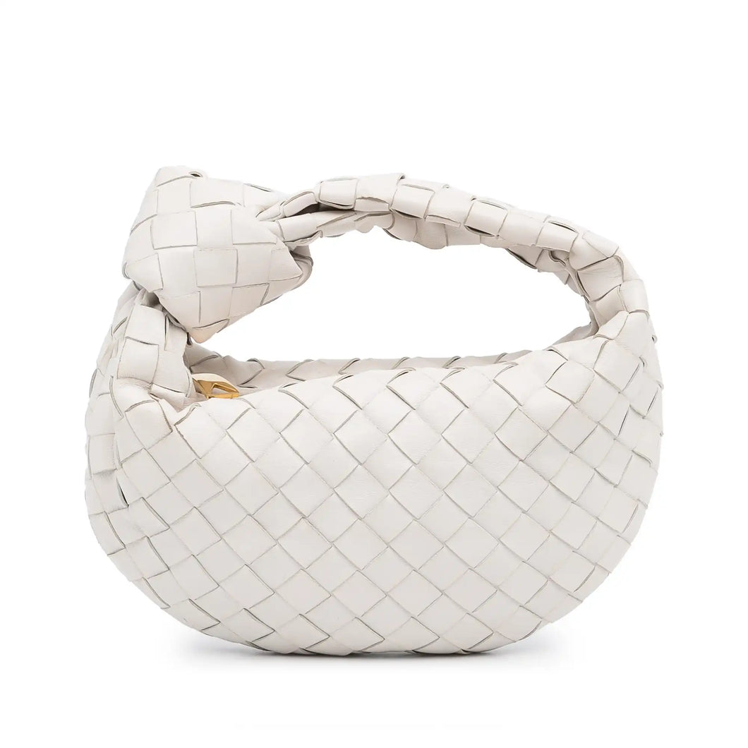 Bottega Veneta Mini Jodie bianca