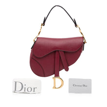 Carica l&#39;immagine nel visualizzatore di Gallery, Dior Mini Saddle Bordeaux
