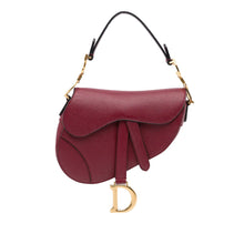 Carica l&#39;immagine nel visualizzatore di Gallery, Dior Mini Saddle Bordeaux
