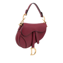 Carica l&#39;immagine nel visualizzatore di Gallery, Dior Mini Saddle Bordeaux
