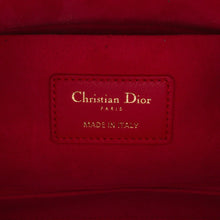 Carica l&#39;immagine nel visualizzatore di Gallery, Dior borsa media Lady D-Joy rossa
